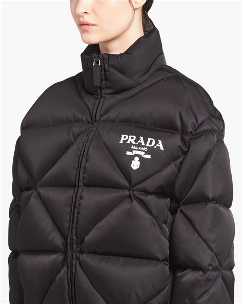 prada gabardine down jacket|Re.